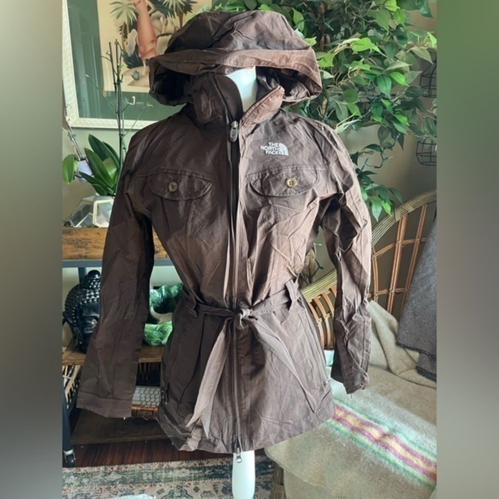 The North Face Brown Hooded Jacket